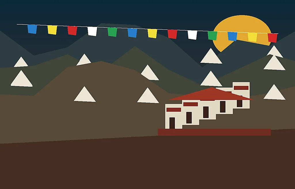 Karsha Monastery Inspiration